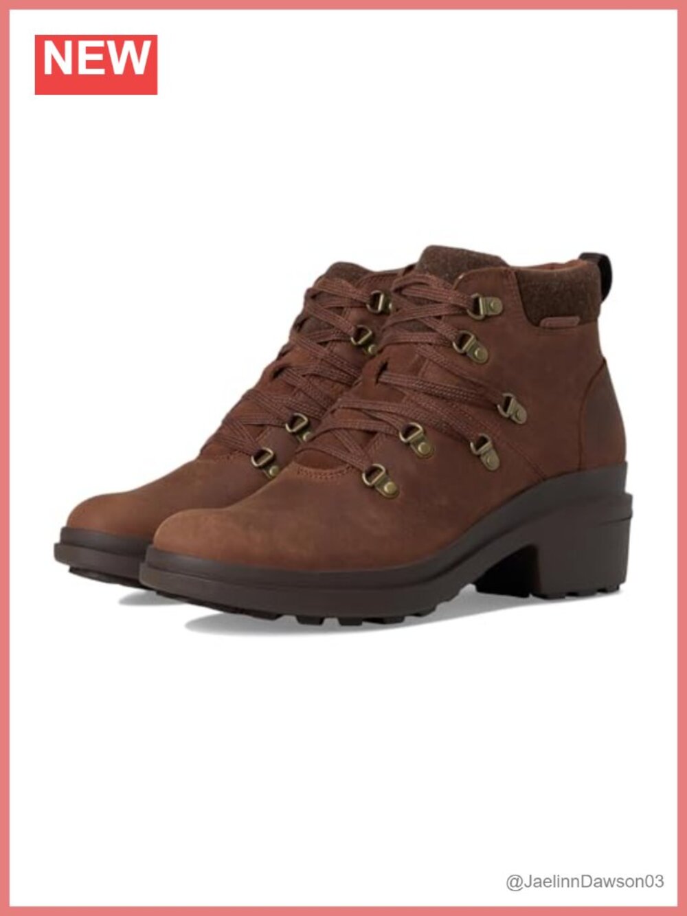 Merrell Chateau III Lace Waterproof Full Grain Leather Ankle Hiking Boots